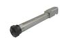 Boomarms Custom CNC Stainless Steel Match Grade Outer Barrel for Tokyo Marui G17/18C GBB series - Matt Silver (14mm +)  (BA-BL-GK-MSV)